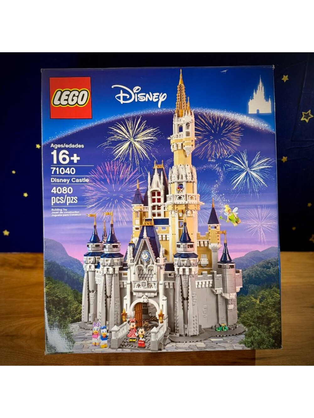 Disney Castle LEGO Set 71040 4080 Pieces | Mickey Minnie Minifigs